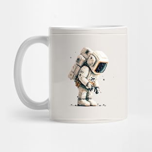 Pixelated Astronaut Mug